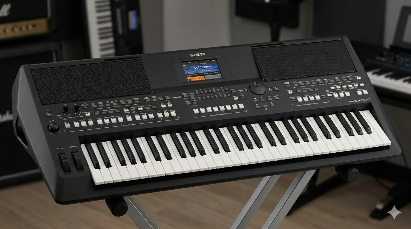 Yamaha PSR SX-600 Electronic Keyboard - Image 1