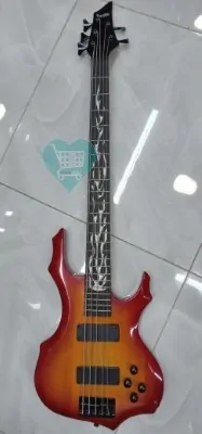 Ibanez 4 Strings Curved Edges Bass Guitar