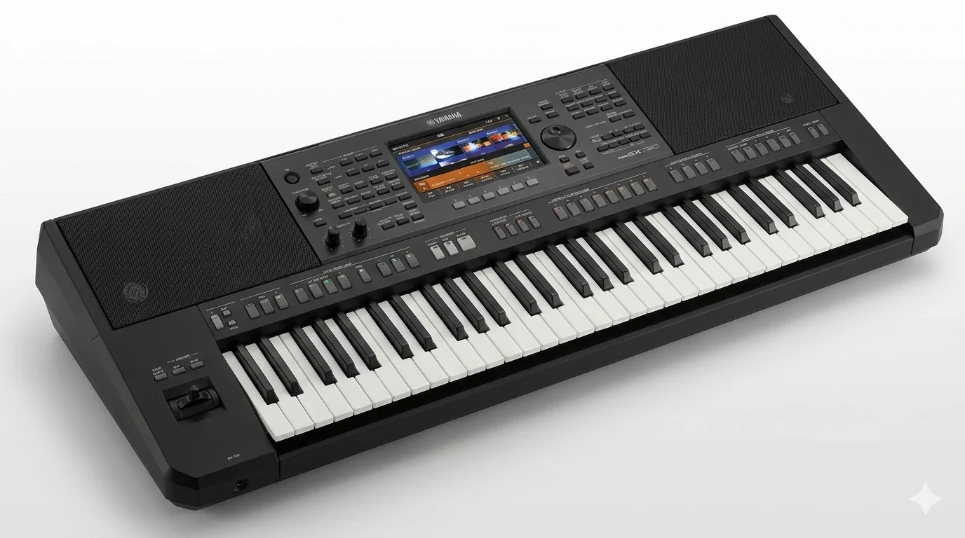 Yamaha PSR SX-720 Electronic Keyboard - Image 1